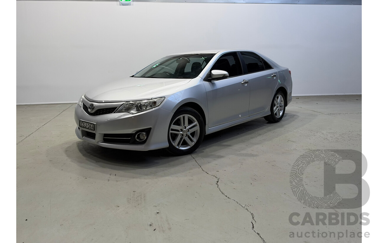 11/2013 Toyota Camry Atara S ASV50R 4d Sedan Silver Or Chrome 2.5L
