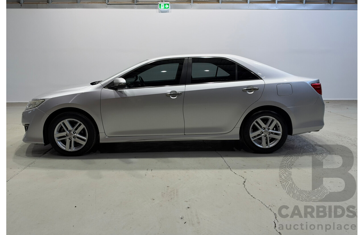 11/2013 Toyota Camry Atara S ASV50R 4d Sedan Silver Or Chrome 2.5L