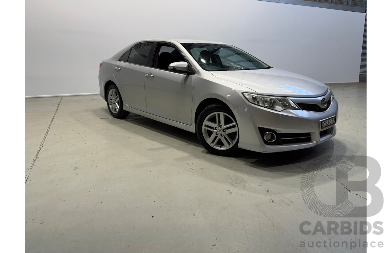 11/2013 Toyota Camry Atara S ASV50R 4d Sedan Silver Or Chrome 2.5L