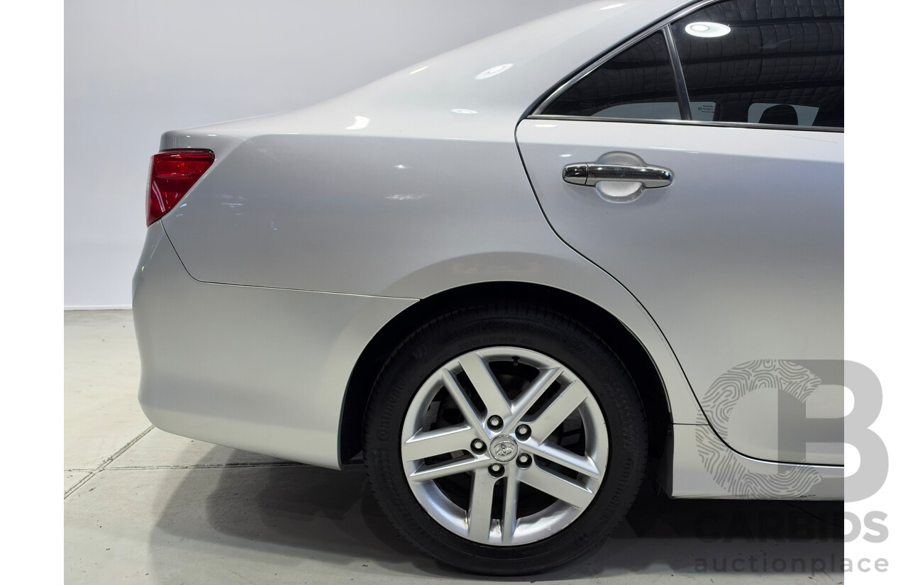 11/2013 Toyota Camry Atara S ASV50R 4d Sedan Silver Or Chrome 2.5L