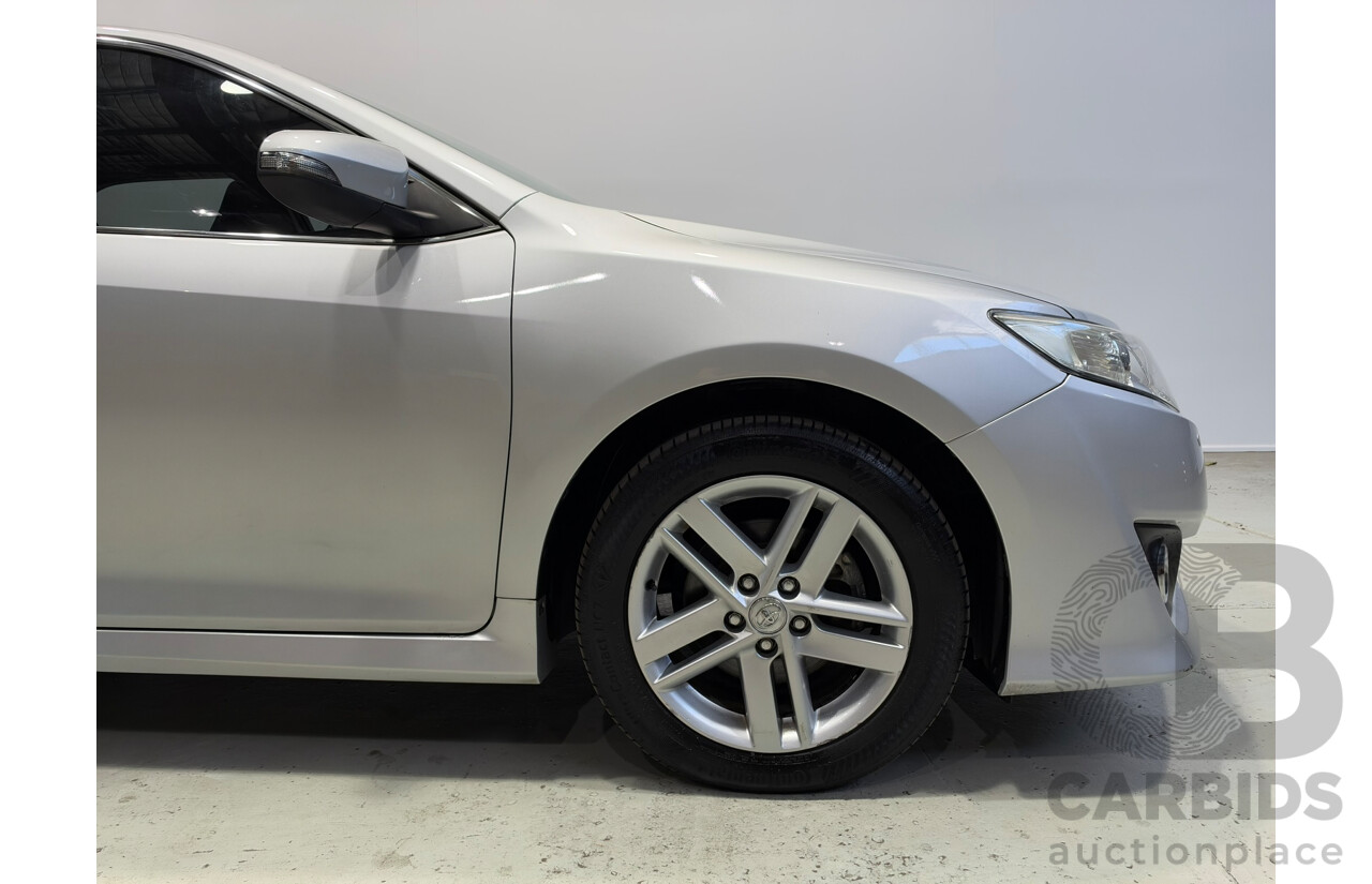 11/2013 Toyota Camry Atara S ASV50R 4d Sedan Silver Or Chrome 2.5L