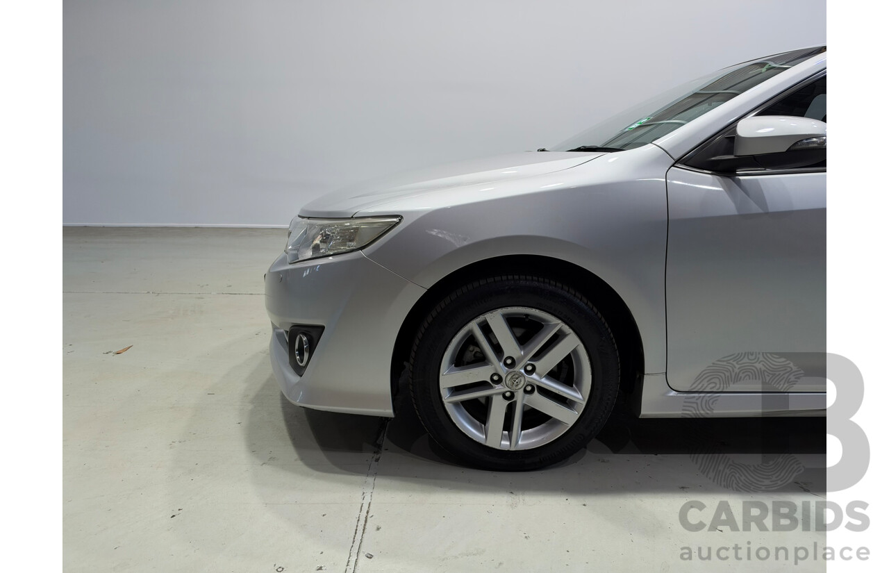 11/2013 Toyota Camry Atara S ASV50R 4d Sedan Silver Or Chrome 2.5L