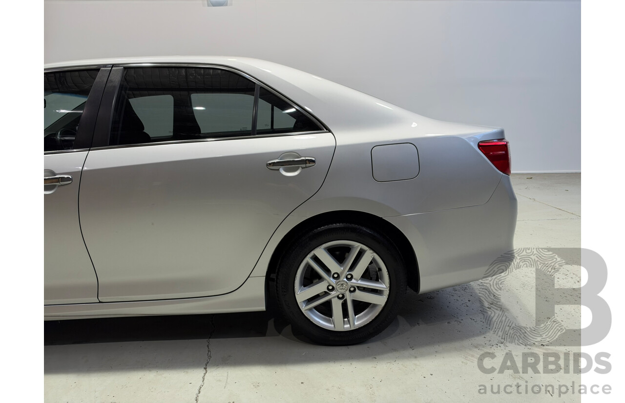 11/2013 Toyota Camry Atara S ASV50R 4d Sedan Silver Or Chrome 2.5L