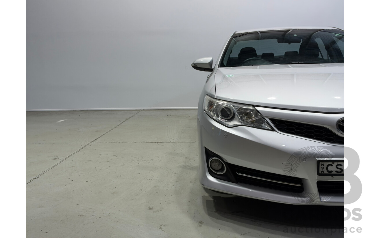 11/2013 Toyota Camry Atara S ASV50R 4d Sedan Silver Or Chrome 2.5L