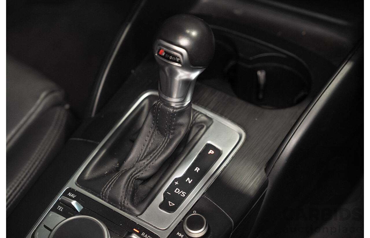 2/2015 Audi A3 Sportback TFSI Ambition 8V MY15 5d Hatchback Floret Silver Metallic Turbo 1.8L