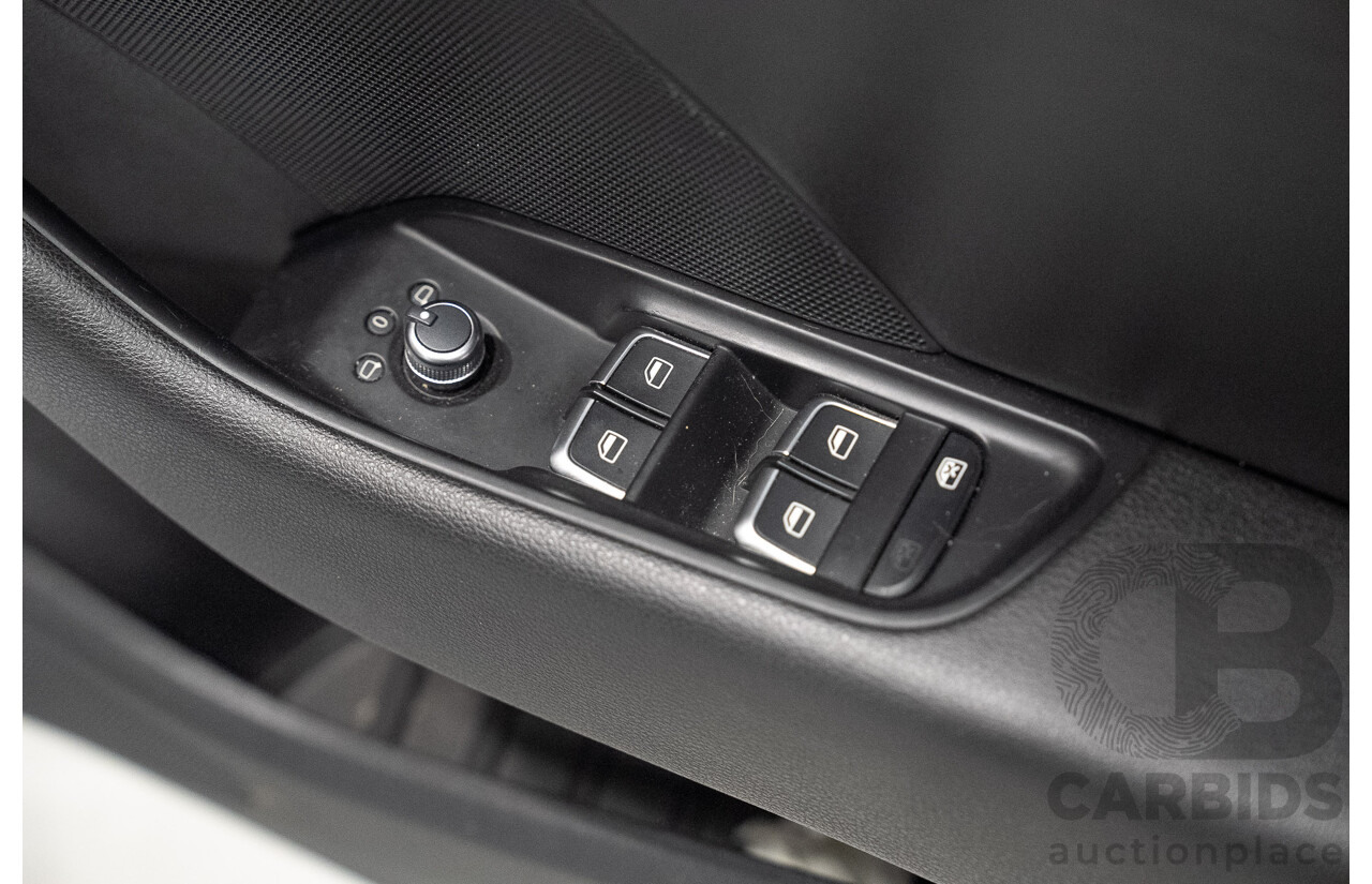 2/2015 Audi A3 Sportback TFSI Ambition 8V MY15 5d Hatchback Floret Silver Metallic Turbo 1.8L