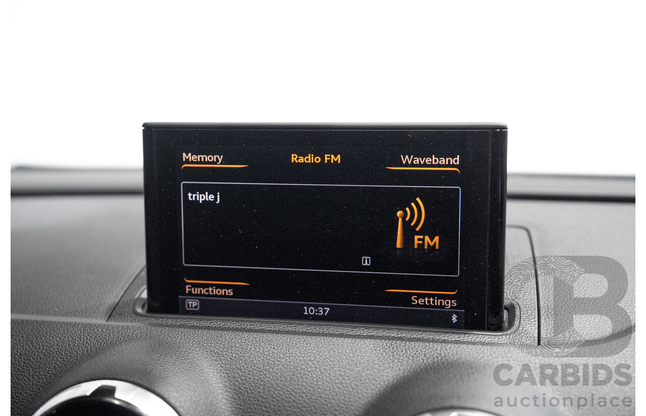 2/2015 Audi A3 Sportback TFSI Ambition 8V MY15 5d Hatchback Floret Silver Metallic Turbo 1.8L