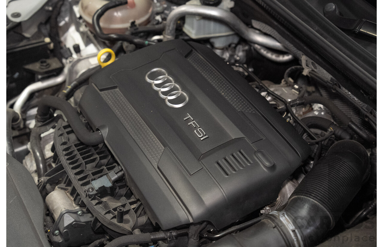 2/2015 Audi A3 Sportback TFSI Ambition 8V MY15 5d Hatchback Floret Silver Metallic Turbo 1.8L