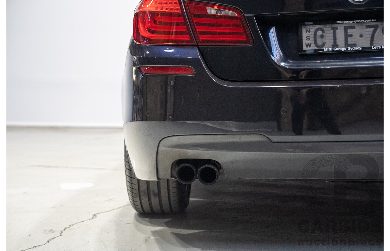 3/2012 BMW 520d M Sport F10 MY12 4d Sedan Carbon Black Metallic Turbo 2.0L
