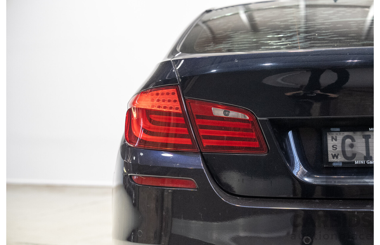 3/2012 BMW 520d M Sport F10 MY12 4d Sedan Carbon Black Metallic Turbo 2.0L