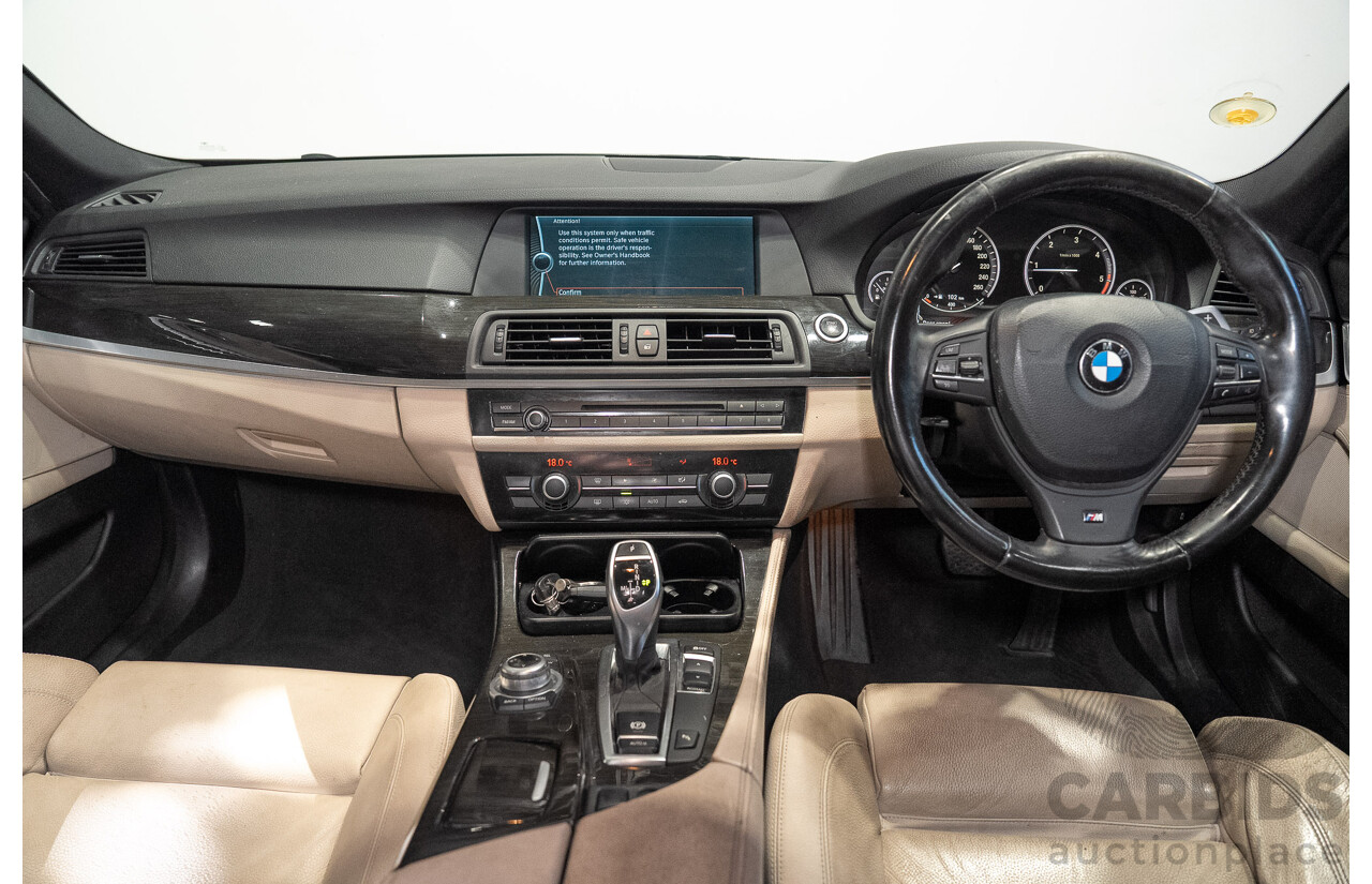 3/2012 BMW 520d M Sport F10 MY12 4d Sedan Carbon Black Metallic Turbo 2.0L