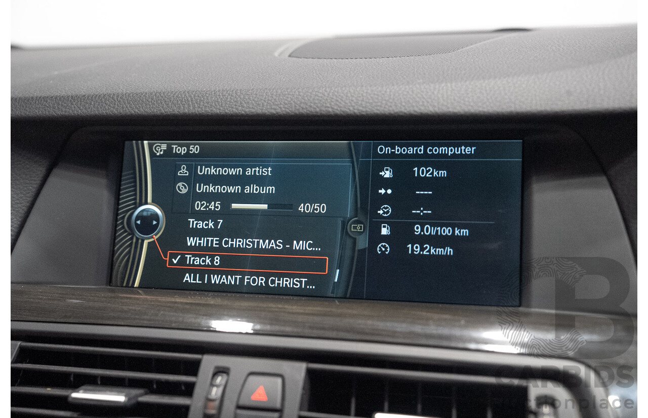 3/2012 BMW 520d M Sport F10 MY12 4d Sedan Carbon Black Metallic Turbo 2.0L