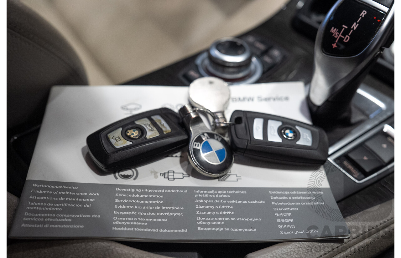 3/2012 BMW 520d M Sport F10 MY12 4d Sedan Carbon Black Metallic Turbo 2.0L