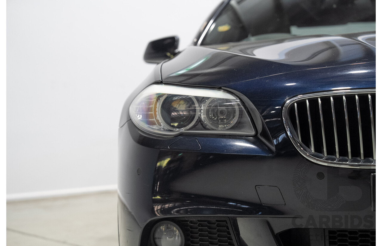 3/2012 BMW 520d M Sport F10 MY12 4d Sedan Carbon Black Metallic Turbo 2.0L