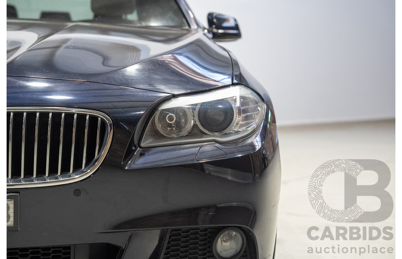 3/2012 BMW 520d M Sport F10 MY12 4d Sedan Carbon Black Metallic Turbo 2.0L