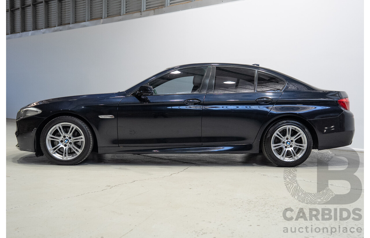 3/2012 BMW 520d M Sport F10 MY12 4d Sedan Carbon Black Metallic Turbo 2.0L