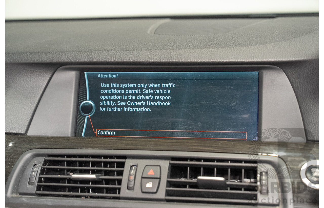 3/2012 BMW 520d M Sport F10 MY12 4d Sedan Carbon Black Metallic Turbo 2.0L