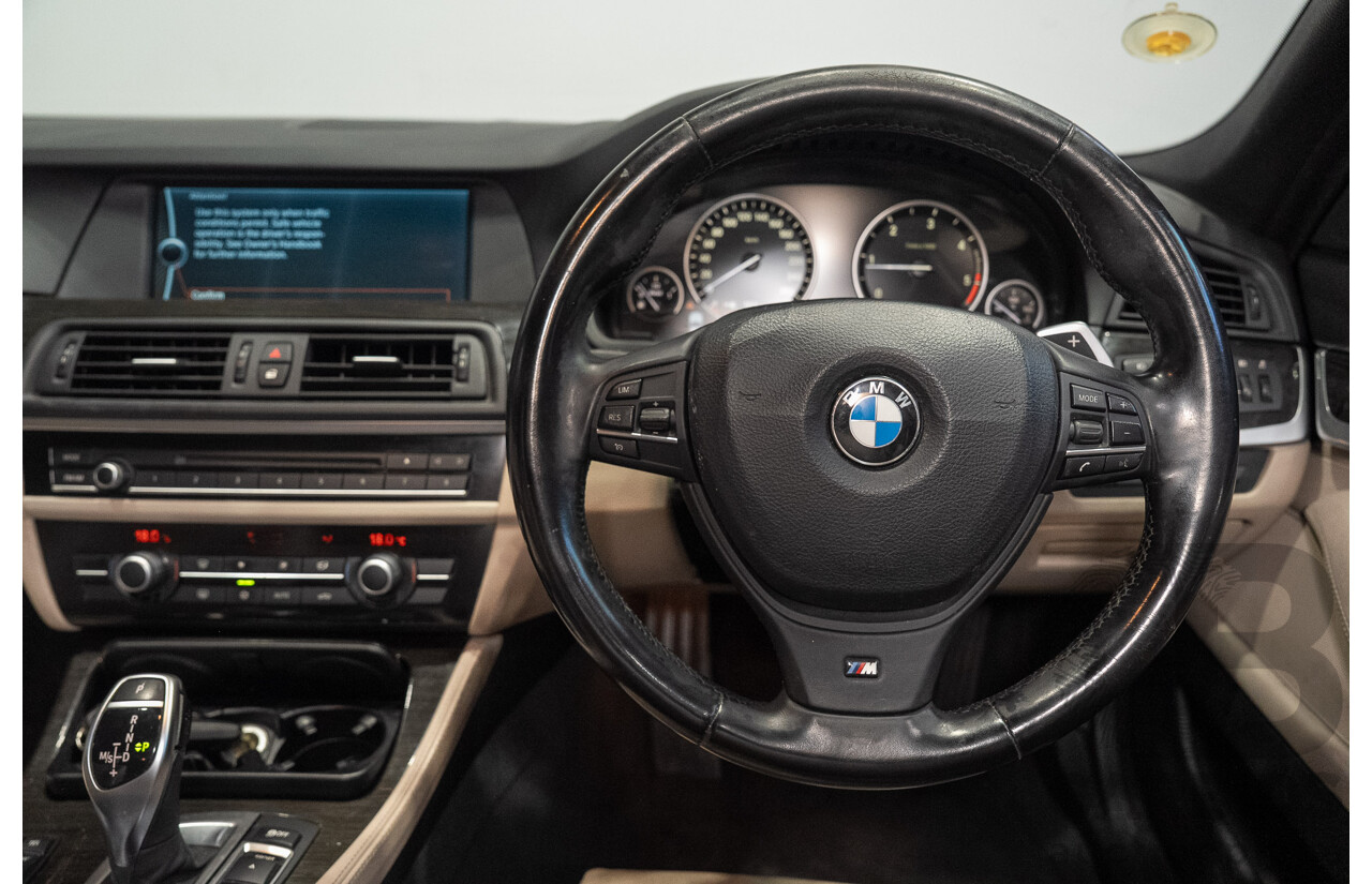 3/2012 BMW 520d M Sport F10 MY12 4d Sedan Carbon Black Metallic Turbo 2.0L