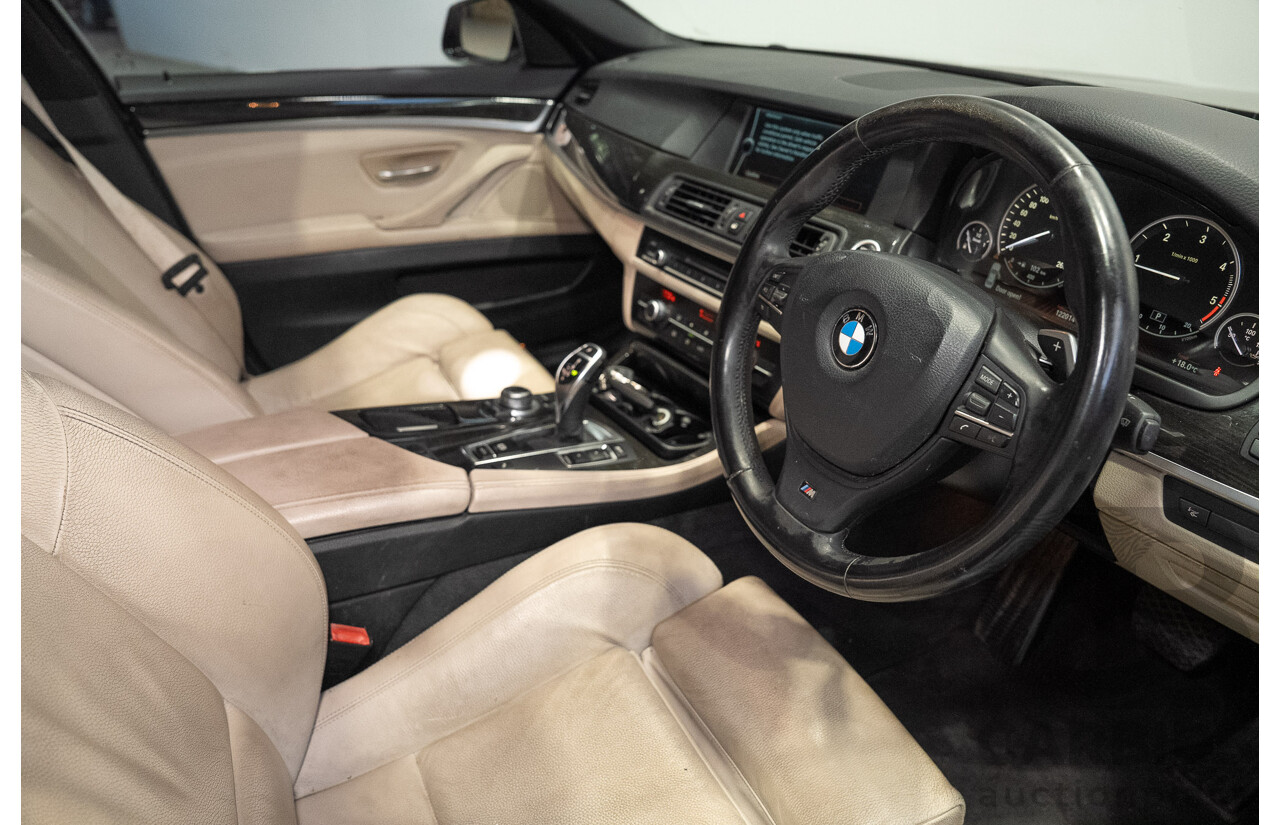 3/2012 BMW 520d M Sport F10 MY12 4d Sedan Carbon Black Metallic Turbo 2.0L