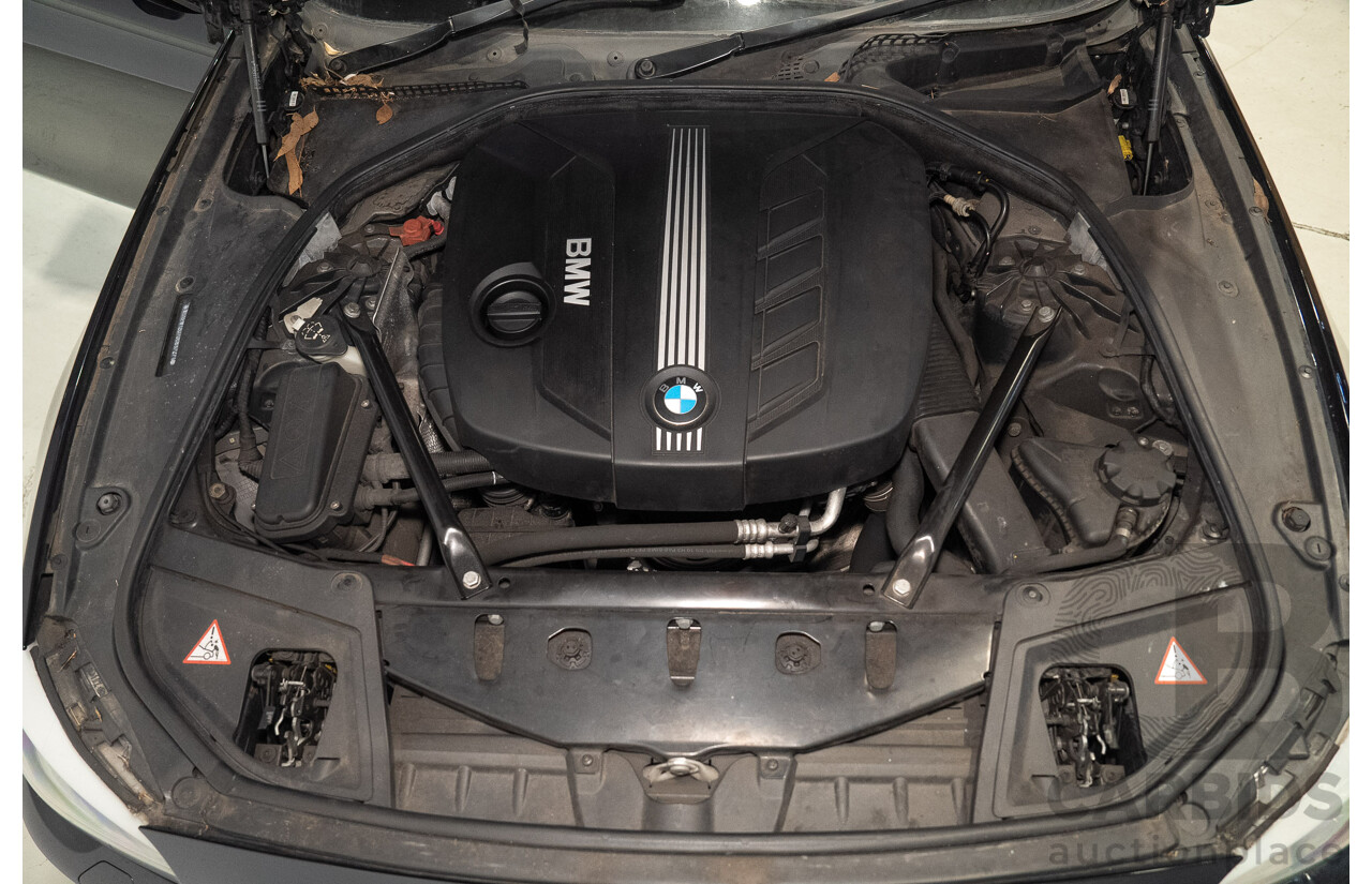 3/2012 BMW 520d M Sport F10 MY12 4d Sedan Carbon Black Metallic Turbo 2.0L