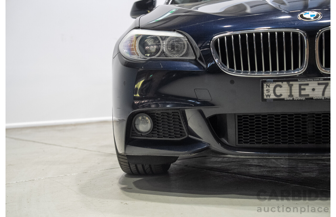 3/2012 BMW 520d M Sport F10 MY12 4d Sedan Carbon Black Metallic Turbo 2.0L
