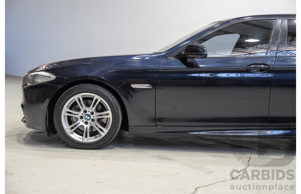 3/2012 BMW 520d M Sport F10 MY12 4d Sedan Carbon Black Metallic Turbo 2.0L