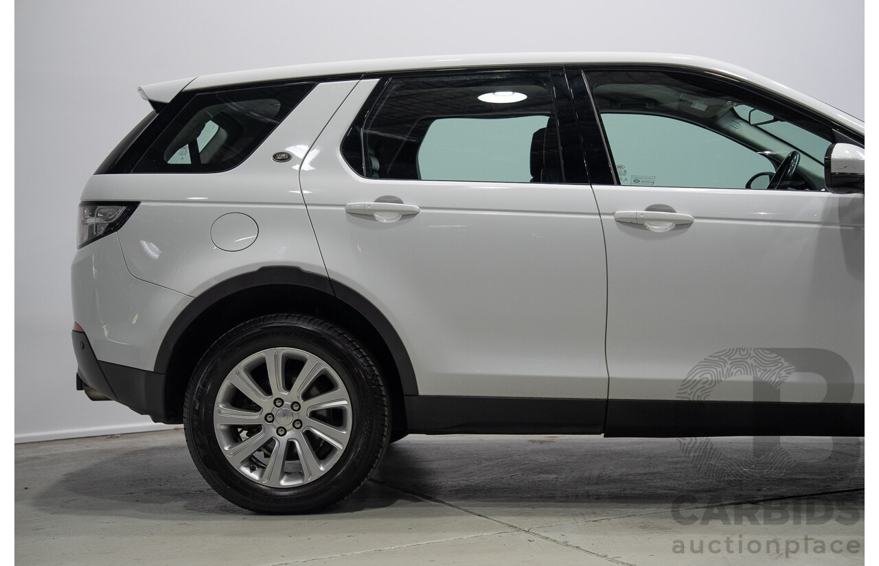 06/2015 Land Rover Discovery Sport SD4 SE (AWD) LC 4d Wagon Fuji White Turbo Diesel 2.2L - 7 Seater