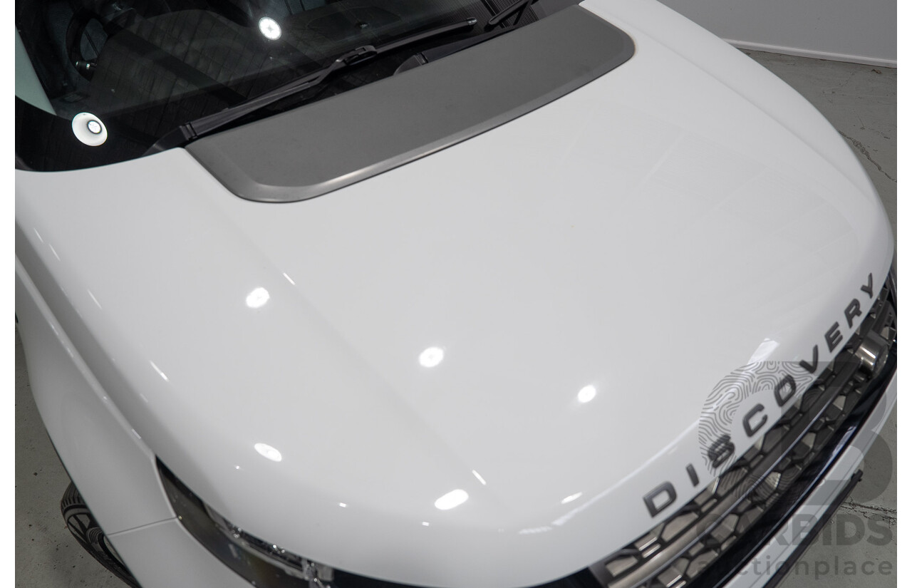 06/2015 Land Rover Discovery Sport SD4 SE (AWD) LC 4d Wagon Fuji White Turbo Diesel 2.2L - 7 Seater