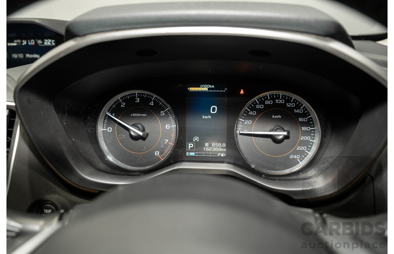 10/2019 Subaru XV 2.0i-S (AWD) G5X MY19 4d Hatchback Dark Grey Metallic 2.0L