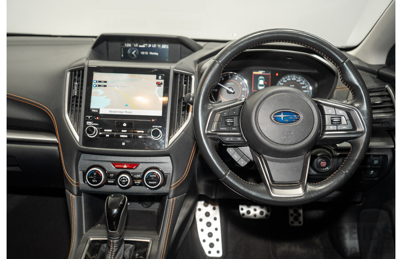 10/2019 Subaru XV 2.0i-S (AWD) G5X MY19 4d Hatchback Dark Grey Metallic 2.0L