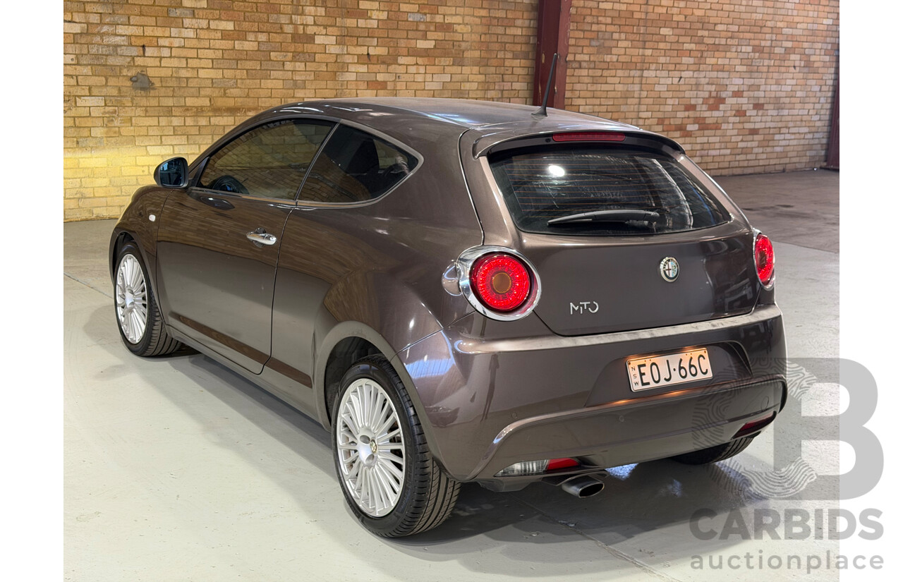 05/2015 Alfa Romeo Mito Distinctive Series 2 3d Hatchback Bronze Turbo 1.4L