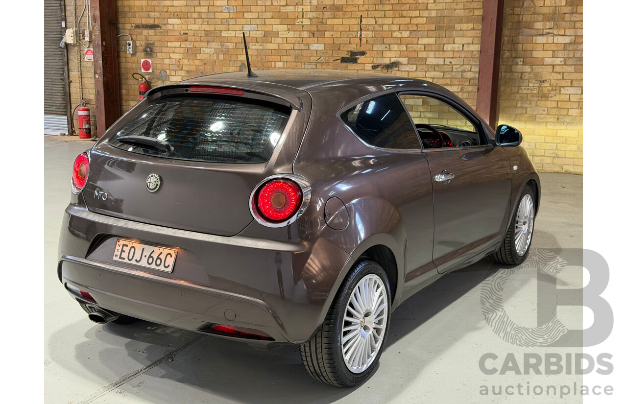 05/2015 Alfa Romeo Mito Distinctive Series 2 3d Hatchback Bronze Turbo 1.4L