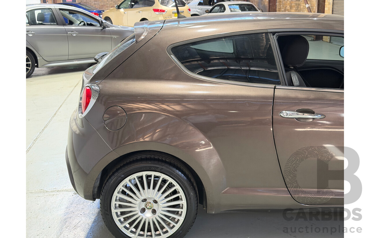 05/2015 Alfa Romeo Mito Distinctive Series 2 3d Hatchback Bronze Turbo 1.4L
