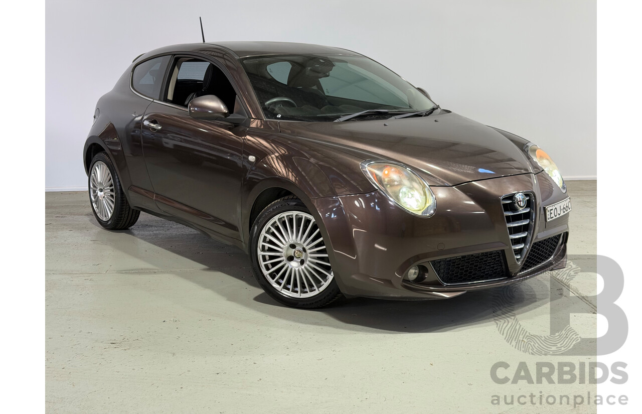 05/2015 Alfa Romeo Mito Distinctive Series 2 3d Hatchback Bronze Turbo 1.4L