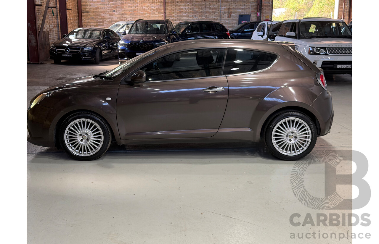 05/2015 Alfa Romeo Mito Distinctive Series 2 3d Hatchback Bronze Turbo 1.4L