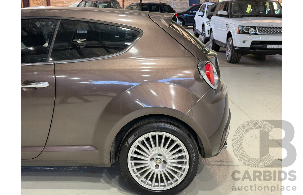 05/2015 Alfa Romeo Mito Distinctive Series 2 3d Hatchback Bronze Turbo 1.4L