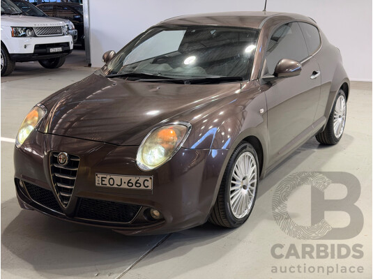 05/2015 Alfa Romeo Mito Distinctive Series 2 3d Hatchback Bronze Turbo 1.4L