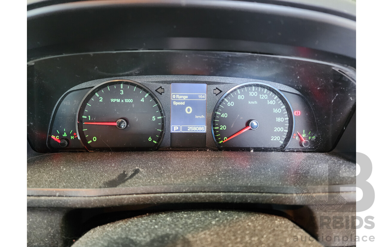 09/2014 Ford Territory TX (rwd) SZ 4d Wagon Grey 2.7L