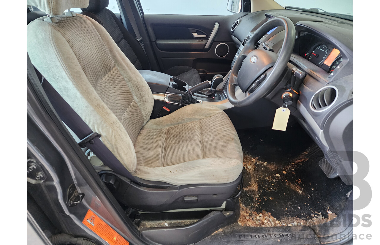 09/2014 Ford Territory TX (rwd) SZ 4d Wagon Grey 2.7L