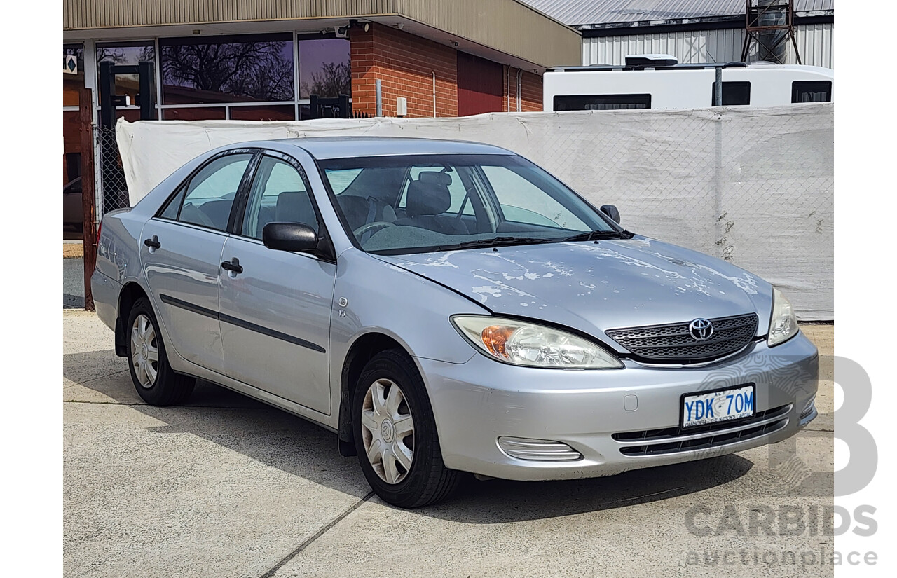 07/2004 Toyota Camry Altise MCV36R 4d Sedan Silver 3.0L