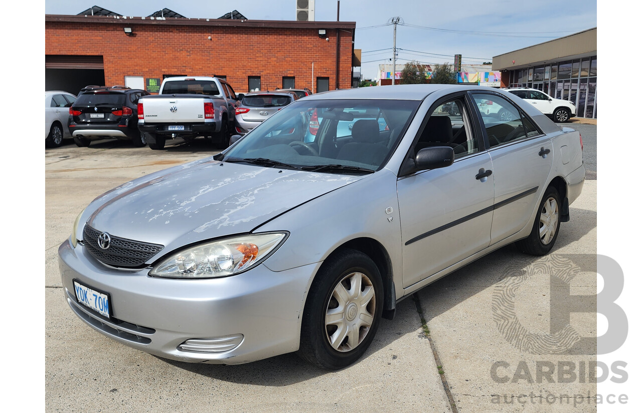 07/2004 Toyota Camry Altise MCV36R 4d Sedan Silver 3.0L