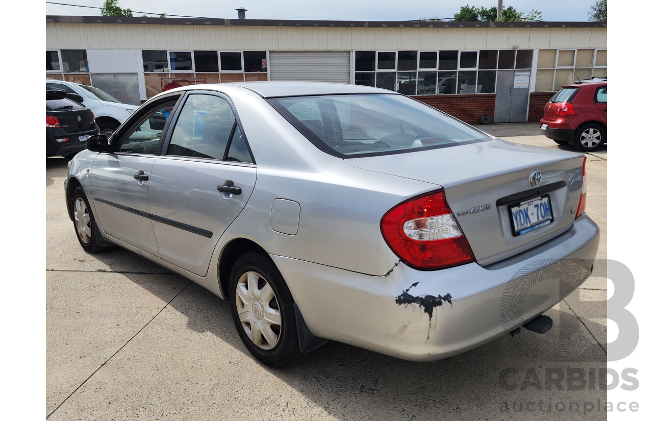 07/2004 Toyota Camry Altise MCV36R 4d Sedan Silver 3.0L