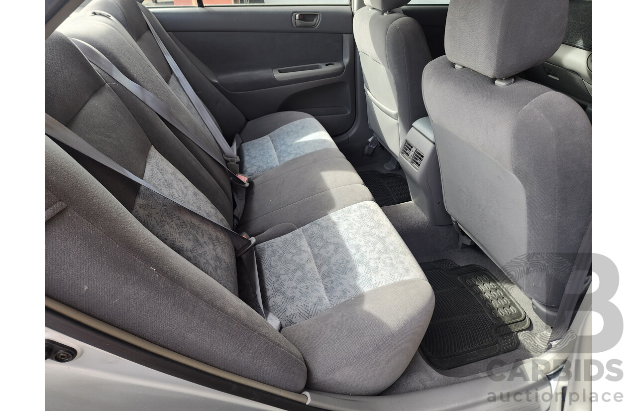 07/2004 Toyota Camry Altise MCV36R 4d Sedan Silver 3.0L