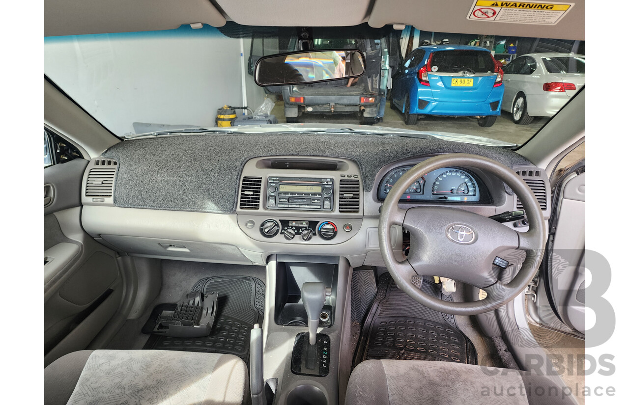 07/2004 Toyota Camry Altise MCV36R 4d Sedan Silver 3.0L