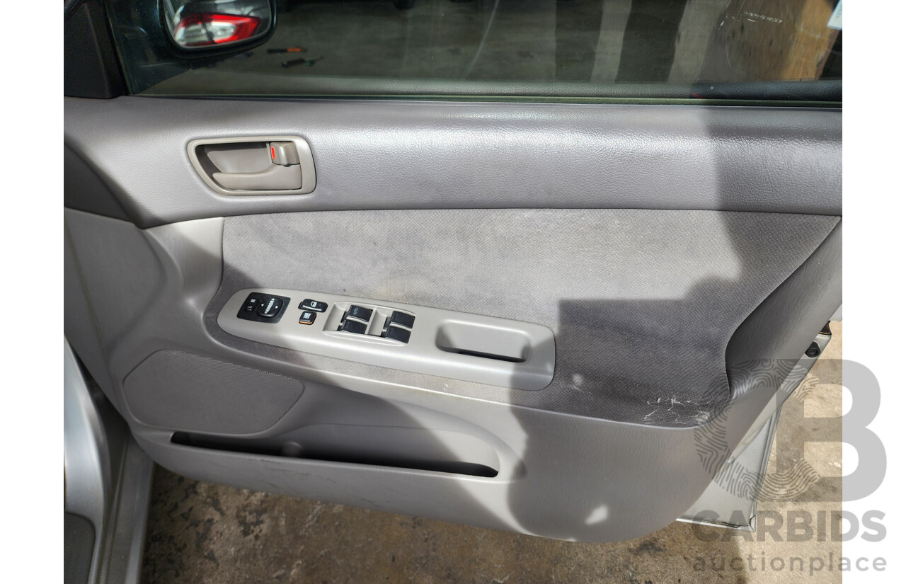 07/2004 Toyota Camry Altise MCV36R 4d Sedan Silver 3.0L