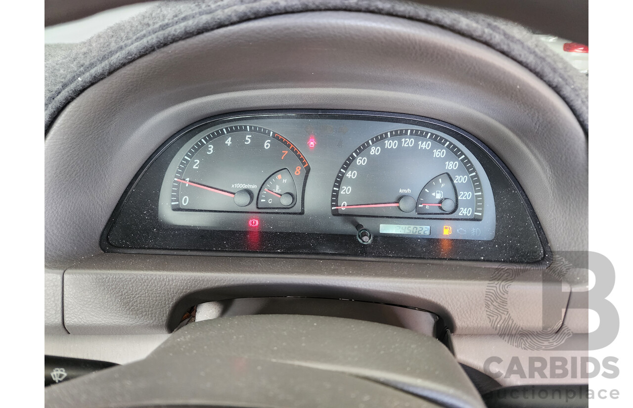 07/2004 Toyota Camry Altise MCV36R 4d Sedan Silver 3.0L