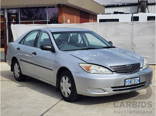 07/2004 Toyota Camry Altise MCV36R 4d Sedan Silver 3.0L