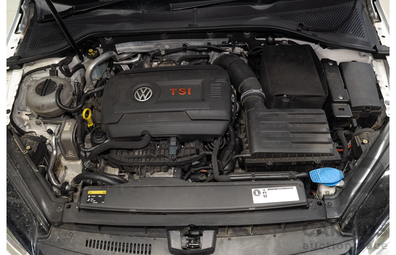 6/2015 Volkswagen Golf GTi AU MY15 5d Hatchback Pure White Turbo 2.0L