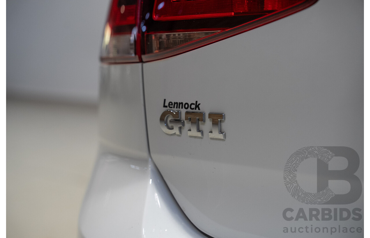 6/2015 Volkswagen Golf GTi AU MY15 5d Hatchback Pure White Turbo 2.0L
