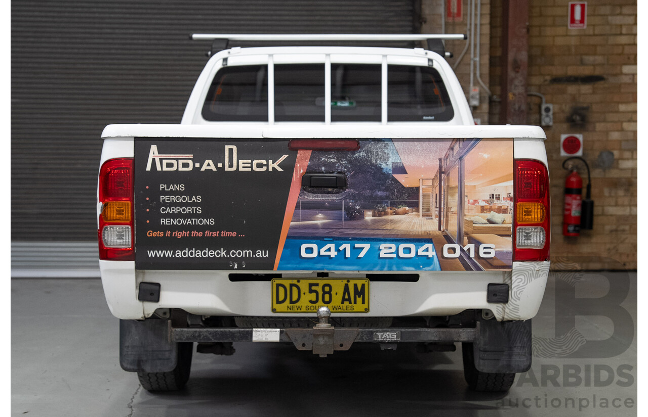 05/2008 Toyota Hilux SR GGN15R 07 UPGRADE X Cab P/Up White 4.0L